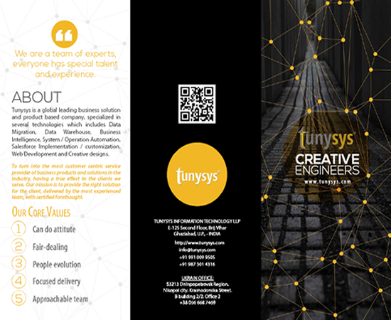 Top brochure design company in India